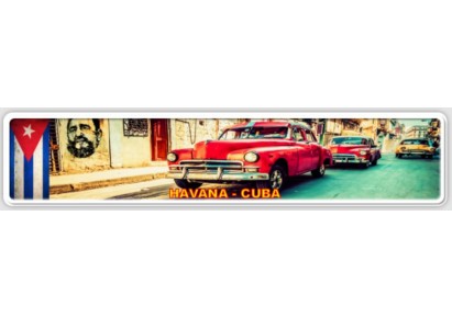 Havanna Kuba Rotes Auto