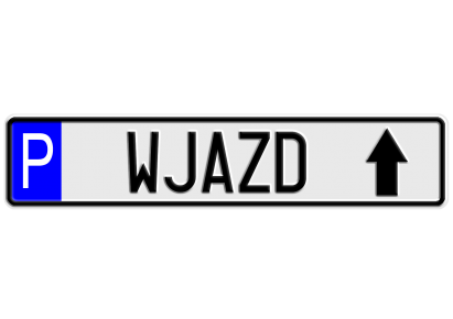 Parking Wjazd Pion 