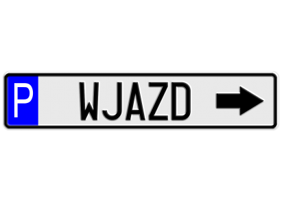 Parking Wjazd Prawo 